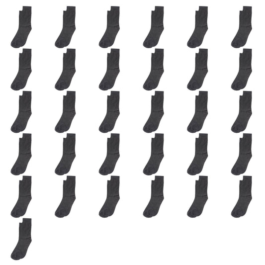31 Pairs of Men's Business Dress Socks with Antifungal Powder