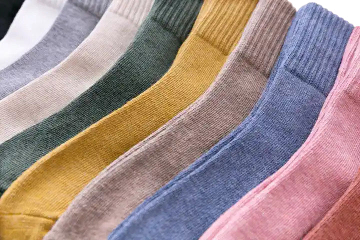 31 Pairs of Woman's Cotton Socks Available in Multiple Colors - New Socks Daily 31 Pairs of Woman's Cotton Socks Available in Multiple Colors - New Socks Daily