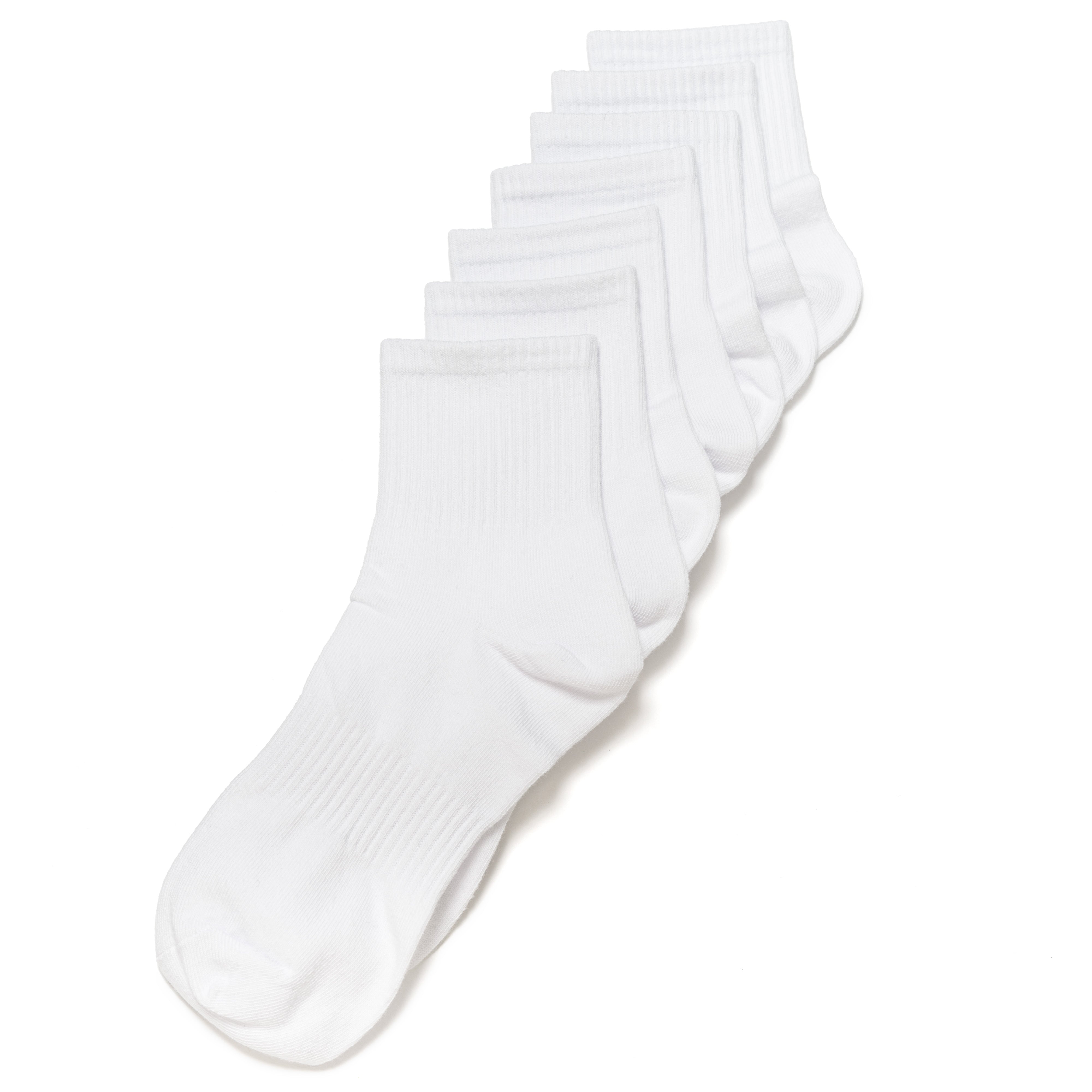 31 Pairs of High Cotton Mid Ankle Men's Socks With Anti-Fungal Powder - New Socks Daily