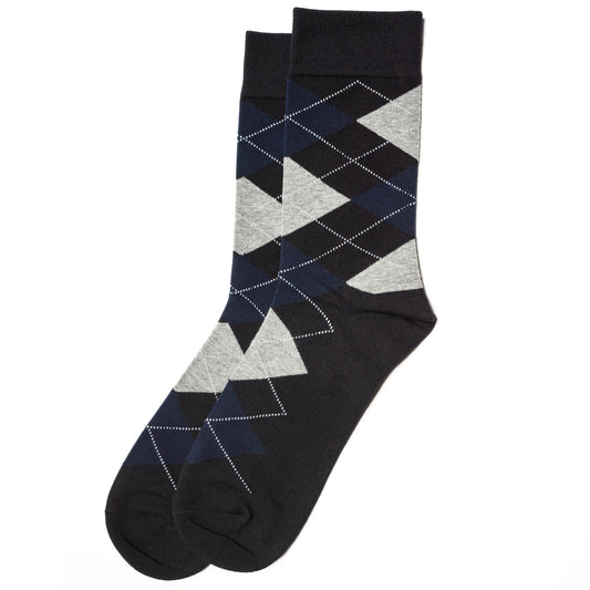 31 Pairs of Men's Argyle Dress Socks  High Cotton Available in Multiple Colors