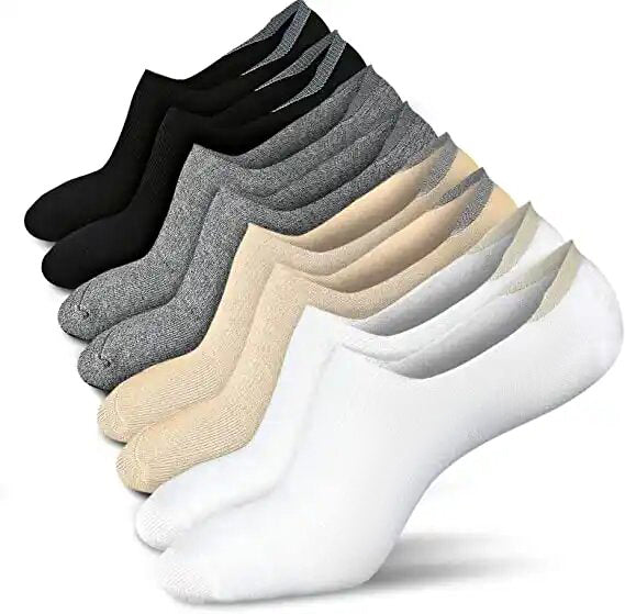 31 Pairs of Unisex Invisible No-Show Athletic Socks Available in Multiple Colors - New Socks Daily