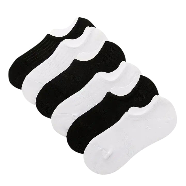 31 Pairs of Unisex Invisible No-Show Athletic Socks Available in Multiple Colors - New Socks Daily